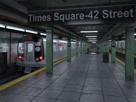 Nyc Subway Station 3d Model Cgtrader