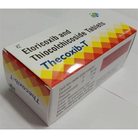 Etoricoxib Thiocolchicoside Tablet 60 Mg At Rs 1100 In Villianur ID