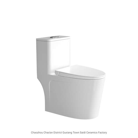 Chaozhou Factory Bathroom Ceramic Space Saving Waste Trap Damper Water