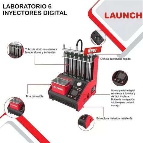 Launch Laboratorio Inyectores Con Tina De Ultrasonido