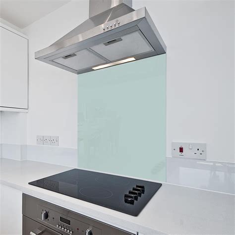 Buy Duck Egg Kitchen Glass Splashback By Colour2Glass 6mm Thick Heat