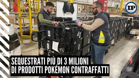 Sequestrati Più Di 3 Milioni Di Prodotti Pokémon Contraffatti Youtube