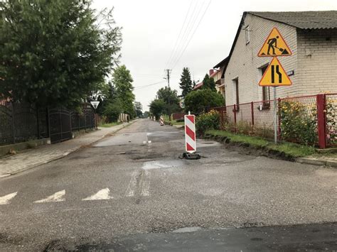 Trwa Remont Ulicy Szkolnej W Omazach Podlasianin