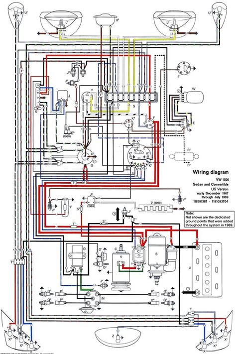 1969 Vw Beetle Wiring Diagram