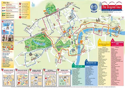 London Bus Tour Map