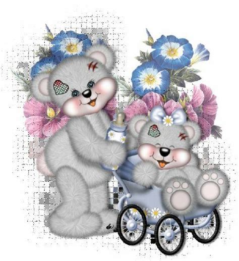 Ursinhos Creddy Bear Valentines Tatty Teddy Baby Clip Art