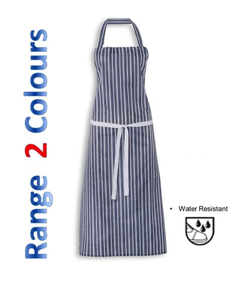 College Stripe Bib Apron Starlight Packaging