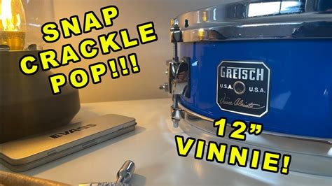 Vinnie Colaiuta Gretsch Signature Snare Youtube