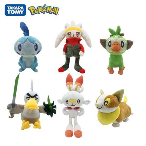 Cm Pokemon Pl Sch Puppen Anime Figur Sirfetch Solltest Scorbunny