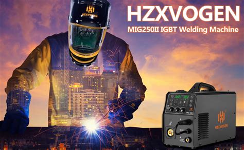 Hzxvogen Mig Welder Aluminum In Dual Voltage Mig Welder Digital