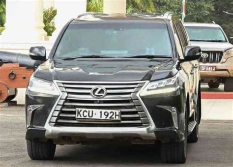 Inside William Ruto S Lexus The Standard Entertainment