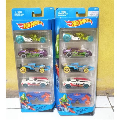 Jual Hot Wheels Color Splash Science Lab Pack Shopee Indonesia