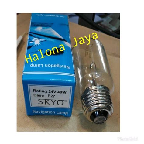 Jual Lampu Navigasi 24V 40W Ulir Fiting E27 Di Lapak Halona Jaya