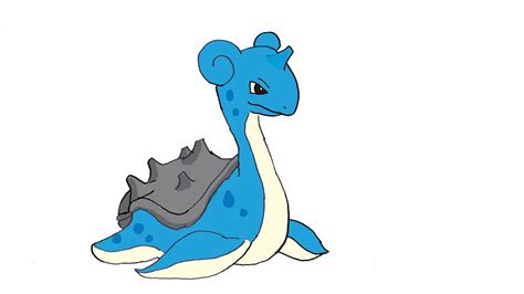 How To Draw Lapras Pokemon Youtube