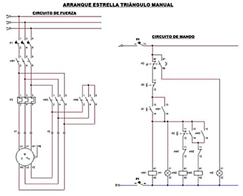 Arranque Estrella Delta Diagrama De Control Coparoman Diagr