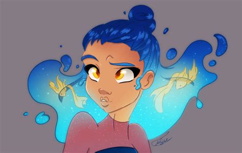 Water Hair By Farfadet Robert On Deviantart