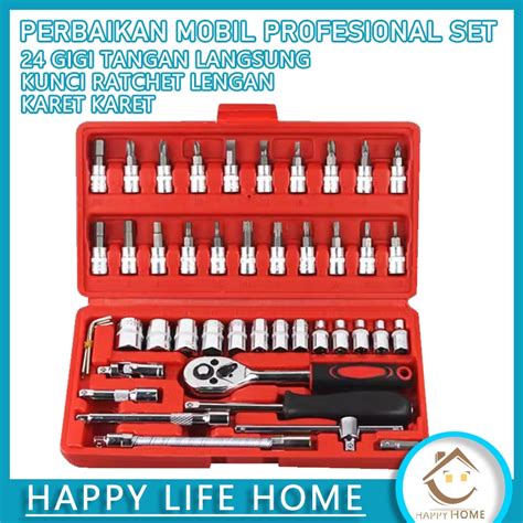 Jual Repair Tool Set Kunci Sok Kunci Shock Mobil Motor Lengkap Socket