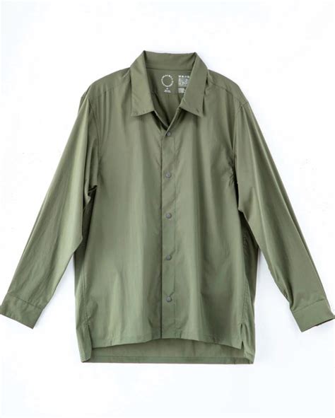 山と道ul Shirt Duck Green 長袖 Lサイズ 販売取寄 Blogknakjp