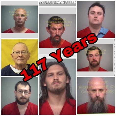 Circleville Police Serve Years Worth Of Jail Time To Individuals That Commit Sex Crimes