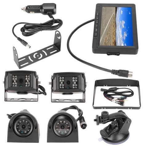 Akozon Kit De Cam Ra De Recul Pour Voiture Syst Me De Moniteur De