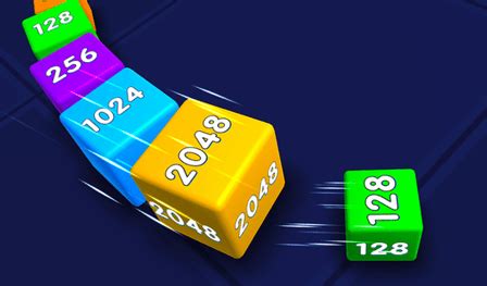 Cube Snake 2048 game play free online on Playgama (by Cursora Labs)
