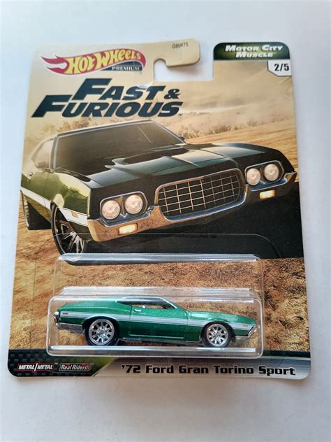 Hot Wheels 72 Ford Gran Torino Sport GJR70