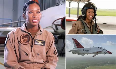 First Black Female Fighter Pilot In 110 Years Of Naval Aviation To