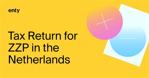 Income Tax Return For Freelancers Zzp In The Netherlands 2023