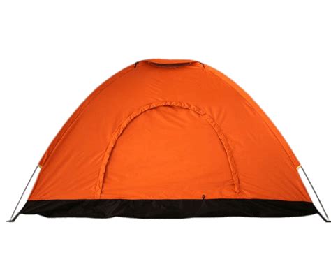 Orange Camping Tent transparent PNG - StickPNG