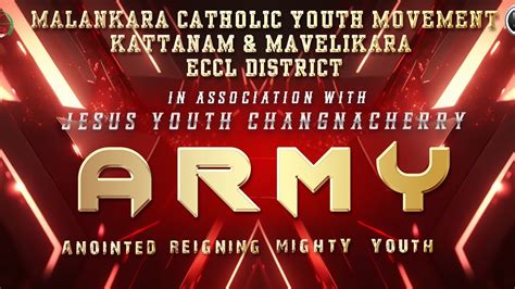 Army Malankara Catholic Youth Movement Kattanam Mavelikkara Eccl