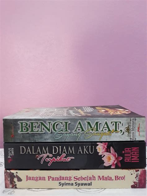 Novel Melayu Malay Novels Books And Stationery Books On Carousell