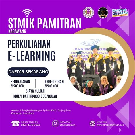 Kuliah Di Mana Saja Di Program Kuliah E Learning STMIK Pamitran