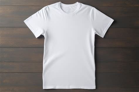 Una Camiseta Blanca Para La Maqueta Foto Premium