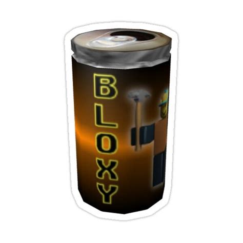 Bloxy Cola Sticker By Vannen Stickers Cola Roblox
