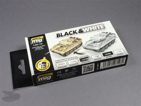 AMMO of Mig: Black & White Technique Set - MilitaryModelling.info