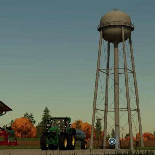 American Water Tower V1 0 FS22 Mod Farming Simulator 22 Mod