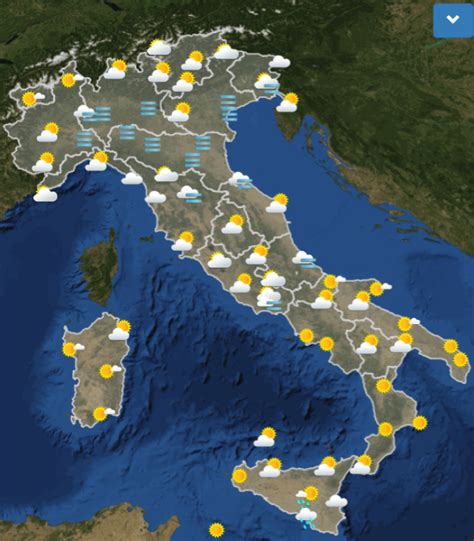 Le previsioni meteo per venerdì 7 dicembre Il Post