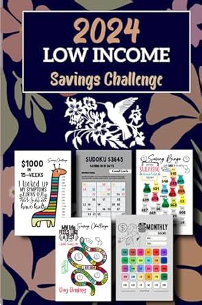 Low Income Savings Challenge Book Simple Money Savings