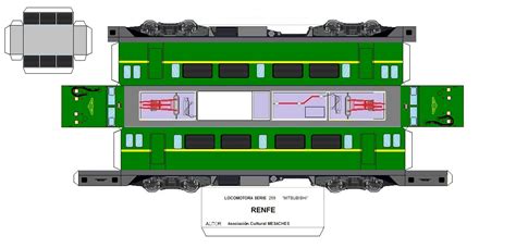 TODORECORTABLES SUEÑOS DE PAPEL RECORTABLES DE TRENES