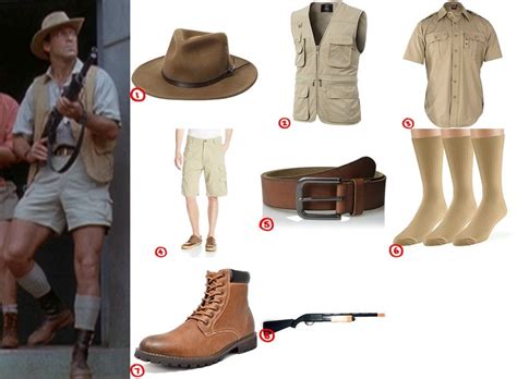 Dress like Robert Muldoon Costume for Cosplay & Halloween