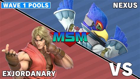 Offline MSM 241 FS ExJordanary Ken VS Nexus Falco Wave 1 Pools