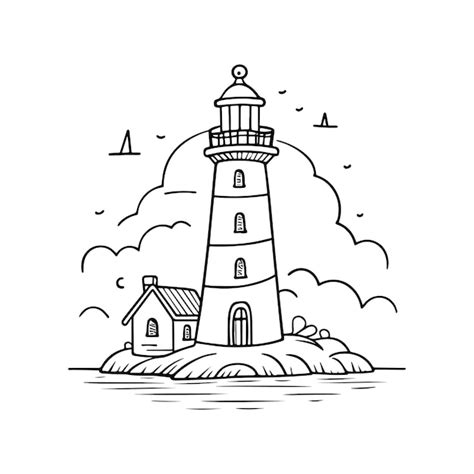 Page 2 Lighthouse Outlines Images Free Download On Freepik