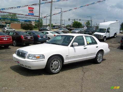 Vibrant White Mercury Grand Marquis Ls Ultimate Edition