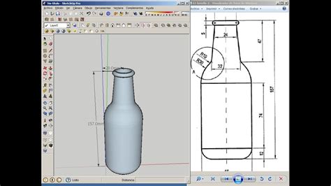 BOTELLA 3d YouTube