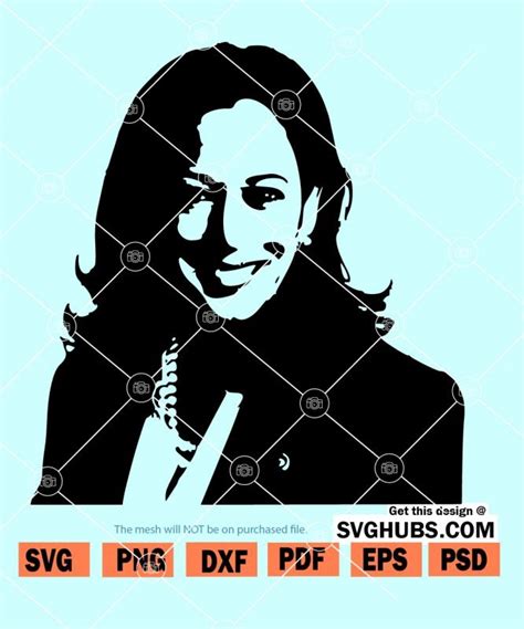 Kamala Harris Svg Vice President Kamala Svg Kamala Harris Im