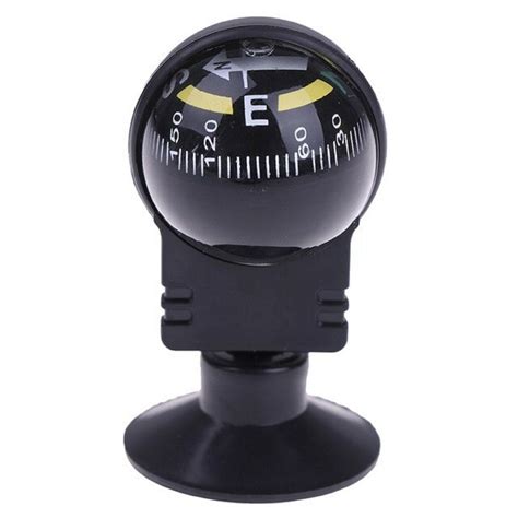 2x 360 Degree Rotation Waterproof Vehicle Navigat Ball Car Compass Suction Cup Ebay