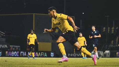 Luis Palma Marca Su Primer Gol De La Temporada En Empate De Aris En La