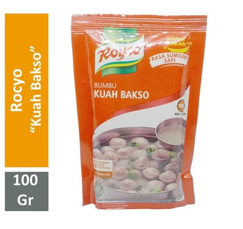 Jual Royco Kuah Bakso Gr Rasa Sumsum Sapi Di Lapak Spinter Store