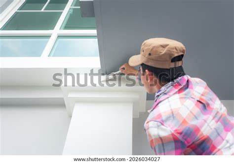 Home House Painting Work Consist Painter Stock Photo 2026034027