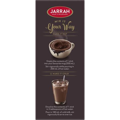 Jarrah Extra Special Dark Hot Chocolate 8 Pack Woolworths